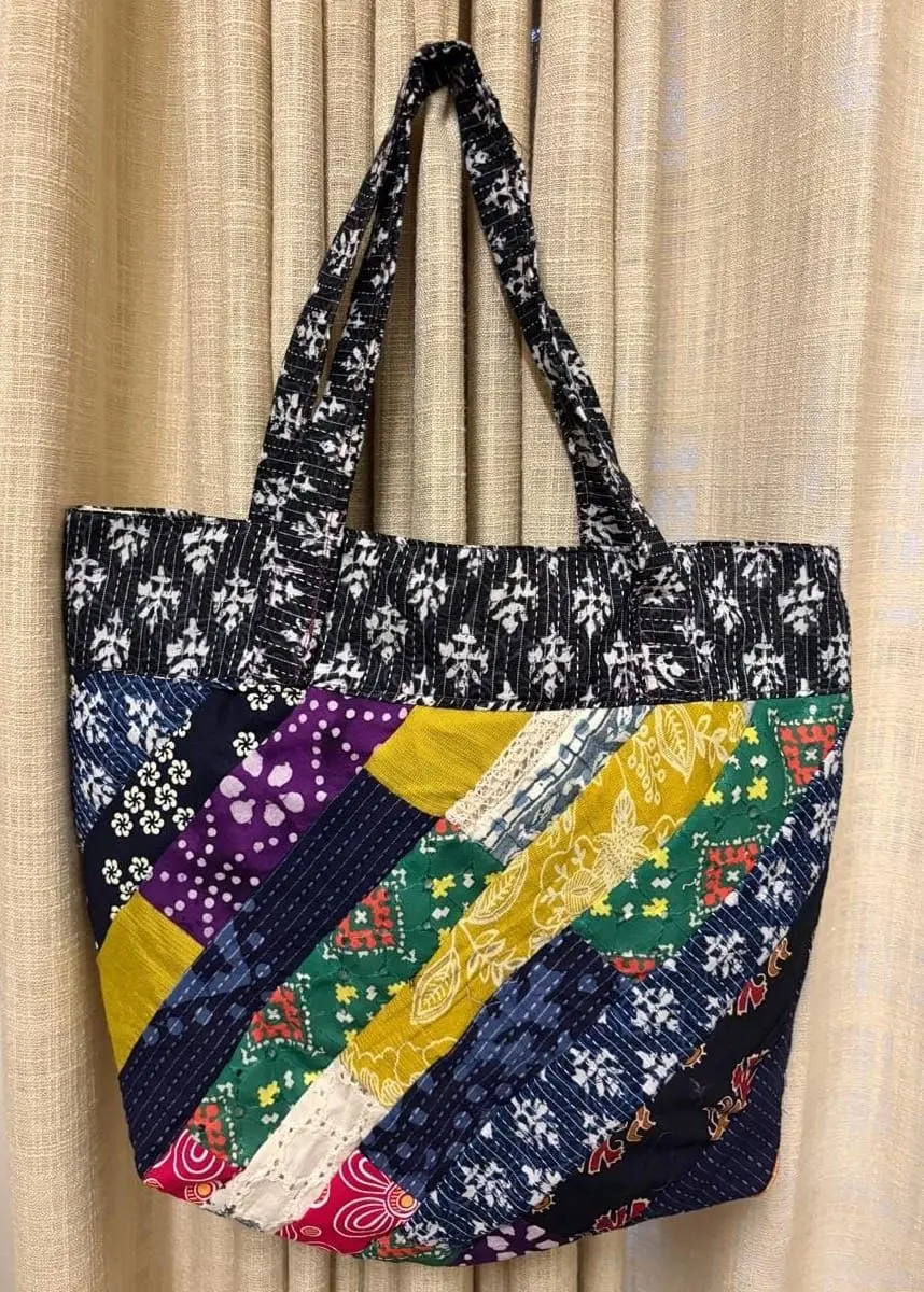 One member turned collected scraps into a single bag