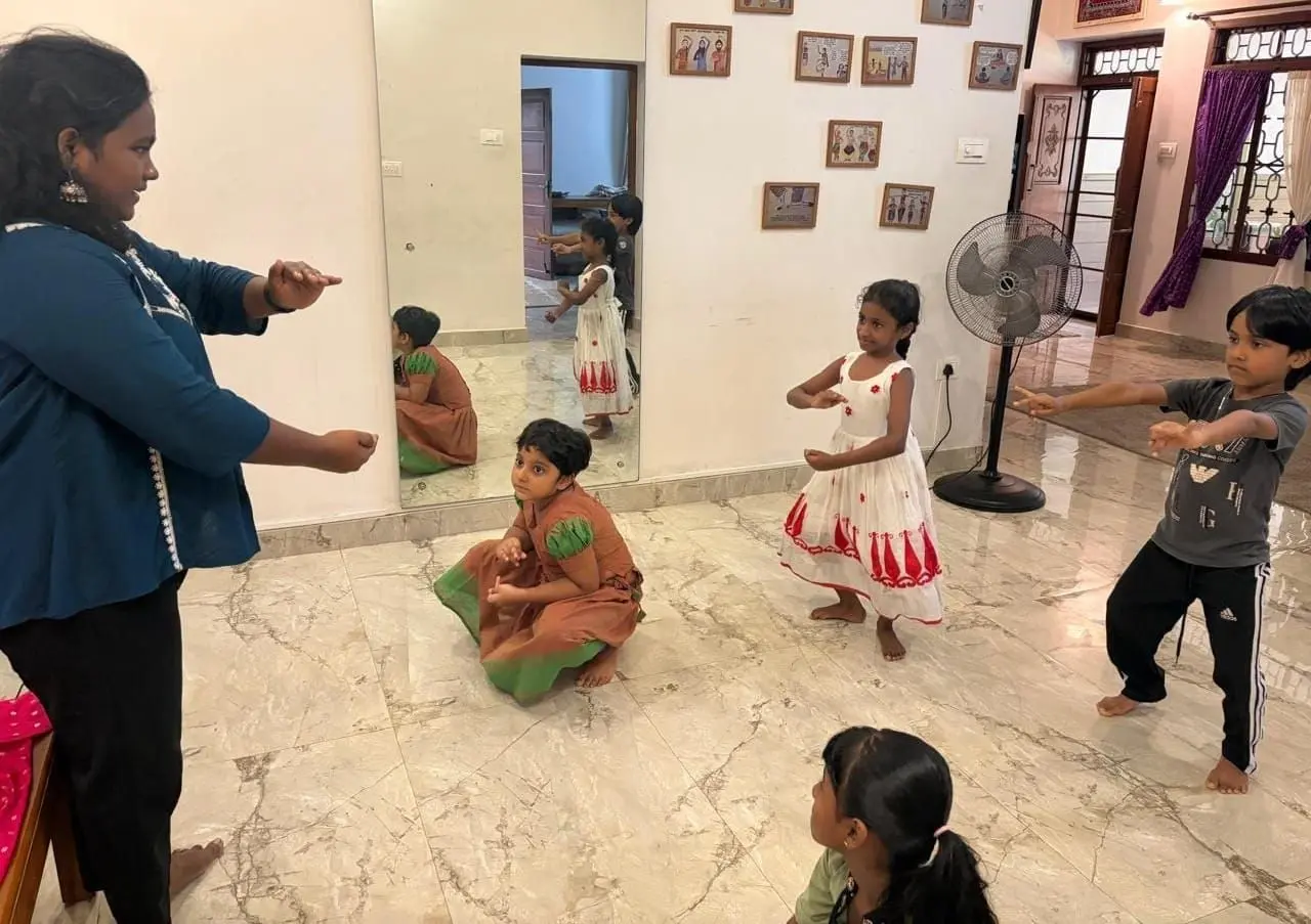The children dance with more confidence than when they started