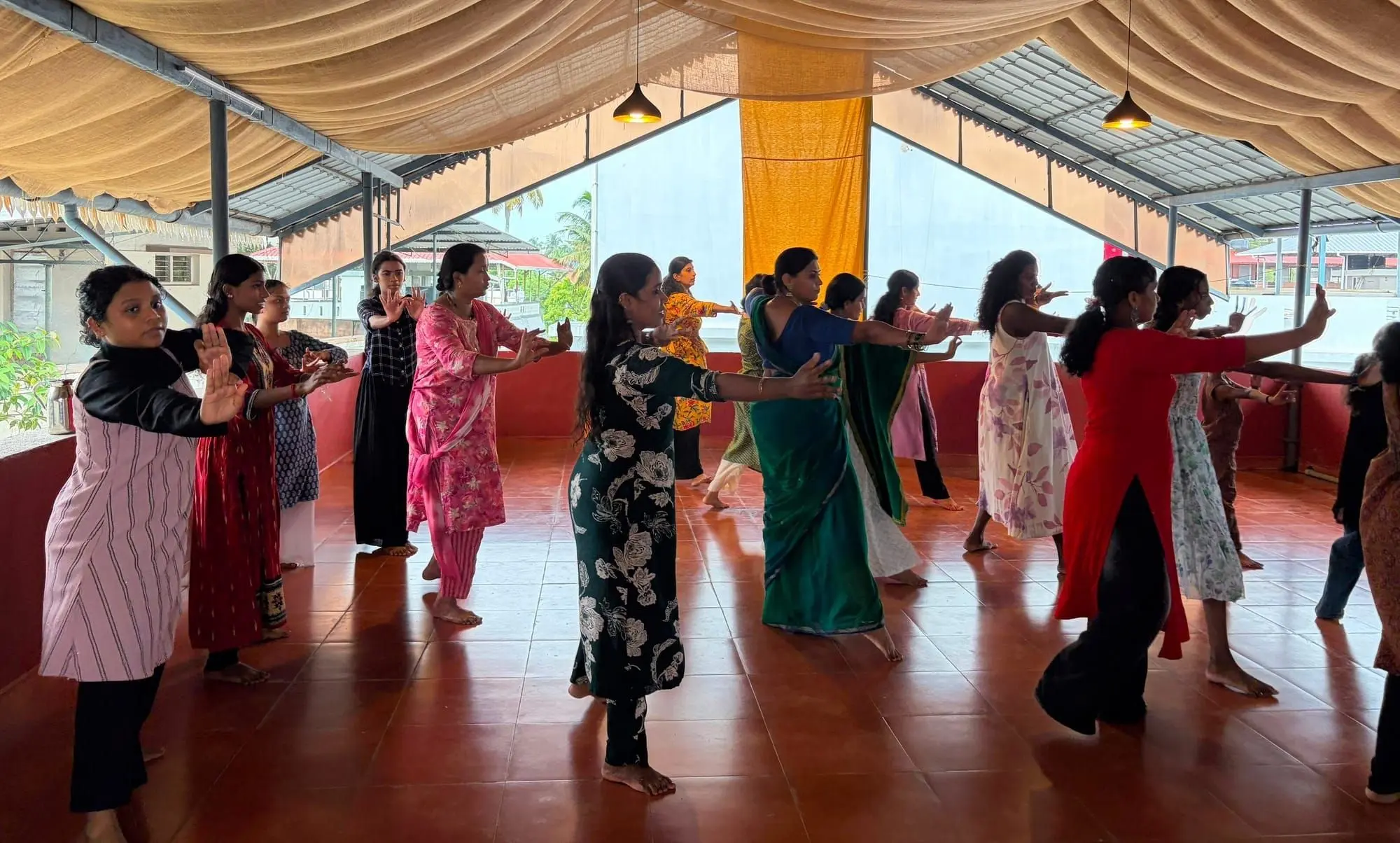 Students grew steadier with every dance practice