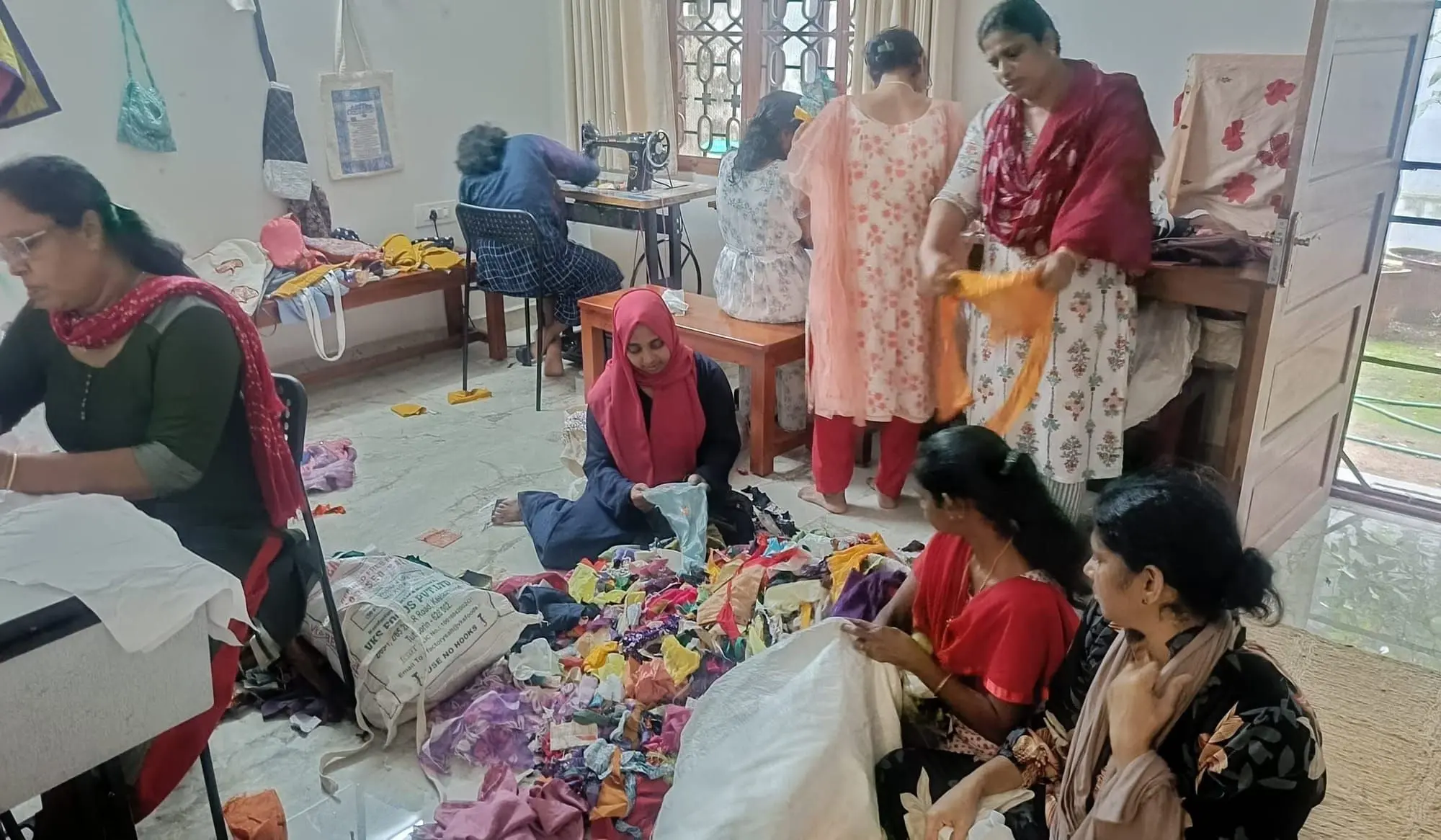 The team planned how to stay busy between orders
