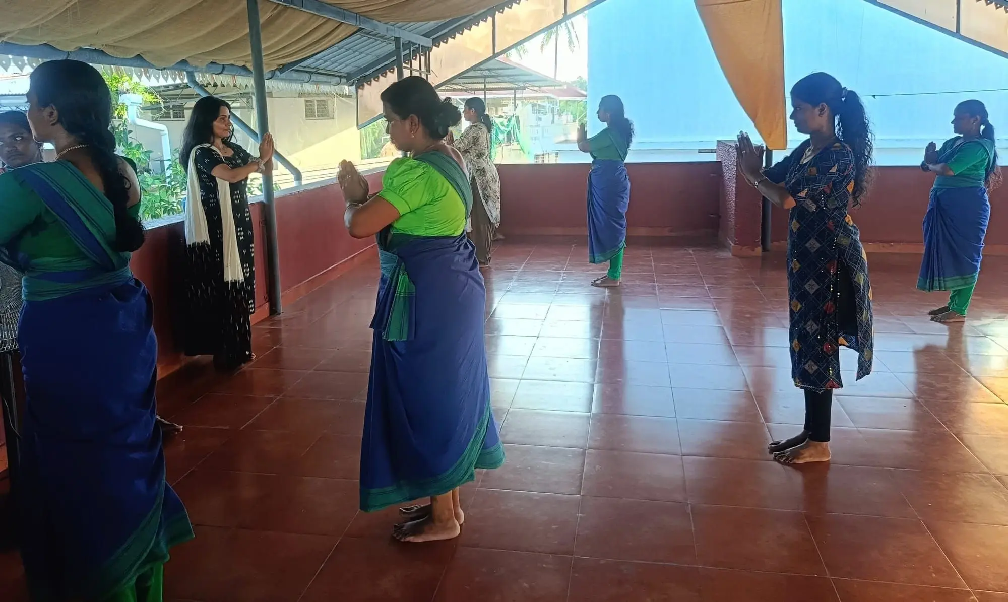 Dance class carried on with regular practice