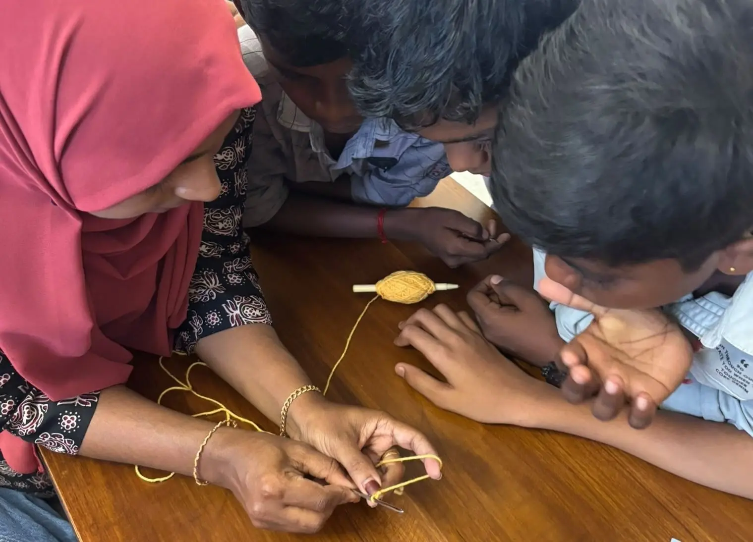 From tangled yarn to teamwork
